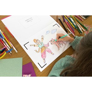 Cahier de dessin animé - les princesses