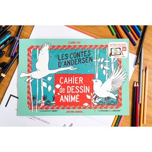 Cahier de dessin animé - les contes d'andersen