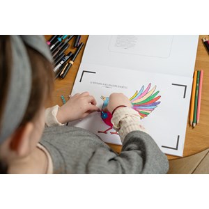 Cahier de dessin animé - les contes d'andersen