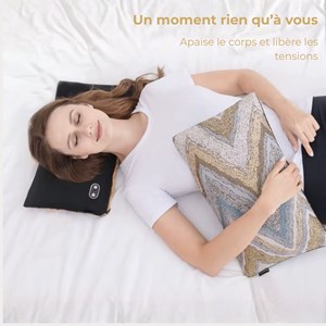 Coussin massant relaxo Bleu