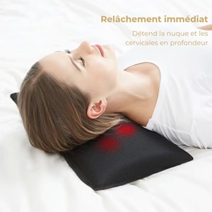 Coussin massant relaxo Marron