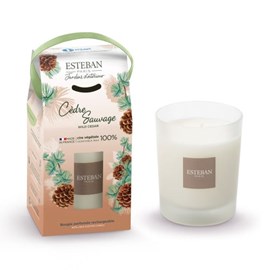 Bougie take-away cèdre sauvage 180g