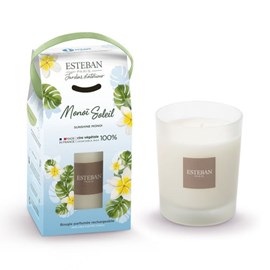 Bougie take-away monoï soleil 180g