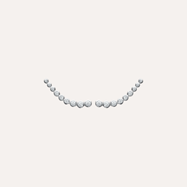 Boucles grimpeuses éléonore argent 925 rhodié