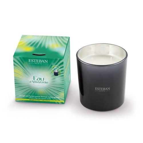 Bougie parfumée 450g eau d'amazonie