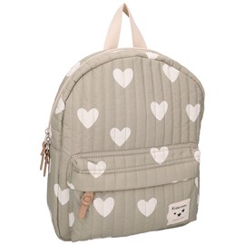 Sac à dos enfant wonderful worlds cœurs vert (31 cm)