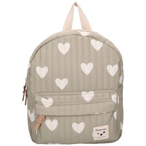 Sac à dos enfant wonderful worlds cœurs vert (31 cm)