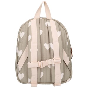 Sac à dos enfant wonderful worlds cœurs vert (31 cm)