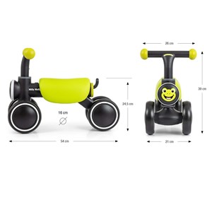 Porteur enfant york - vert