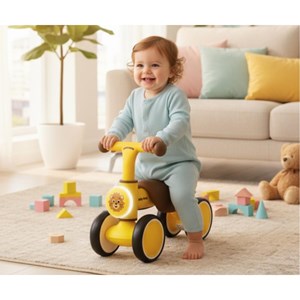 Porteur enfant york jaune