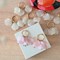 Boucles d'oreilles créoles en acier inoxydable doré edwige roses Rose Tendre