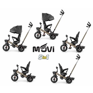 Tricycle enfant movi noir or