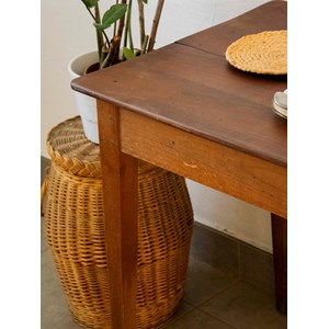 Table à manger de ferme en bois n°1331