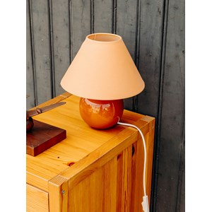 Table de chevet en bois clair n°1462
