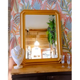 Georges, le miroir en bois doré n°1150