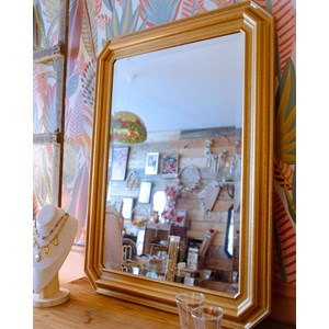 Georges, le miroir en bois doré n°1150