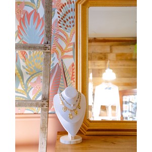 Georges, le miroir en bois doré n°1150