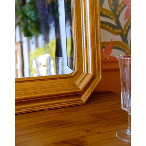 Georges, le miroir en bois doré n°1150
