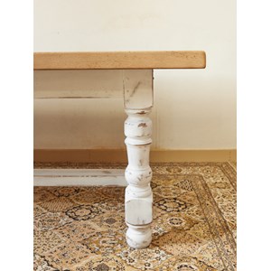 Grande table à manger en bois n°1330