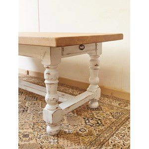 Grande table à manger en bois n°1330