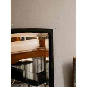 Miroir aux lignes sobres noir n°1153