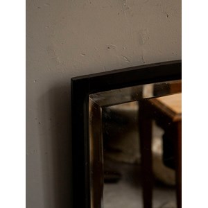 Miroir aux lignes sobres noir n°1153