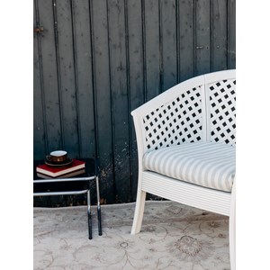 Fauteuil en plastique tressé n°1209