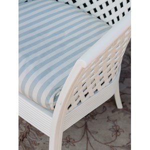 Fauteuil en plastique tressé n°1209