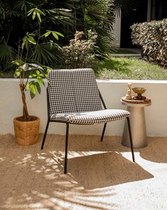 Fauteuil à carreaux vichy n°1197