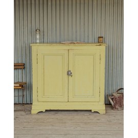 Gilbert, le buffet en bois jaune n°1498