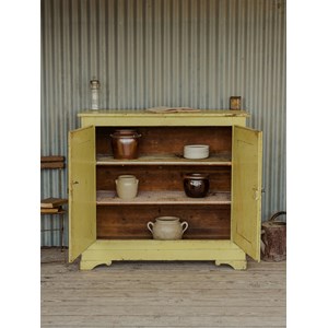 Gilbert, le buffet en bois jaune n°1498
