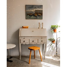 Secrétaire à rangements au style campagne n°176