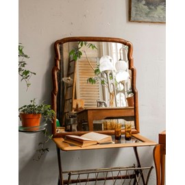 Miroir au bois sculpté n°1154