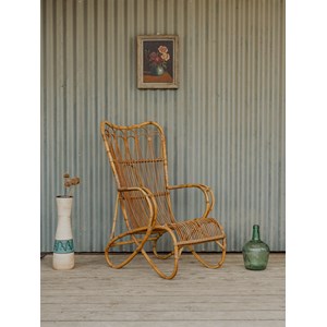 Ernest, le fauteuil en osier n°919