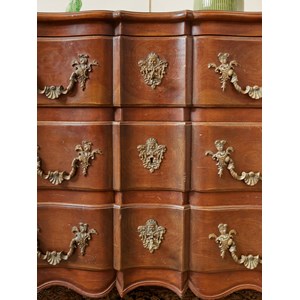 Commode arbalète en bois n°613