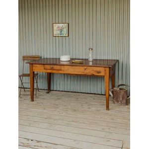 Table à manger de ferme en bois n°1326