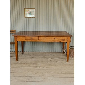 Table à manger de ferme en bois n°1326