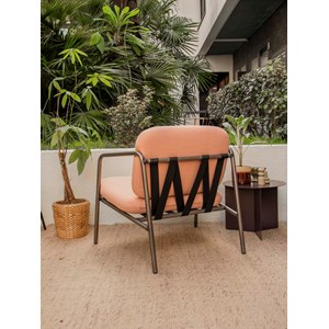 Jakob, le fauteuil rose pale n°1203