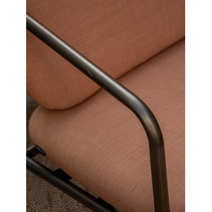 Jakob, le fauteuil rose pale n°1203