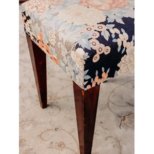 Pouf à l'imprimé floral n°87