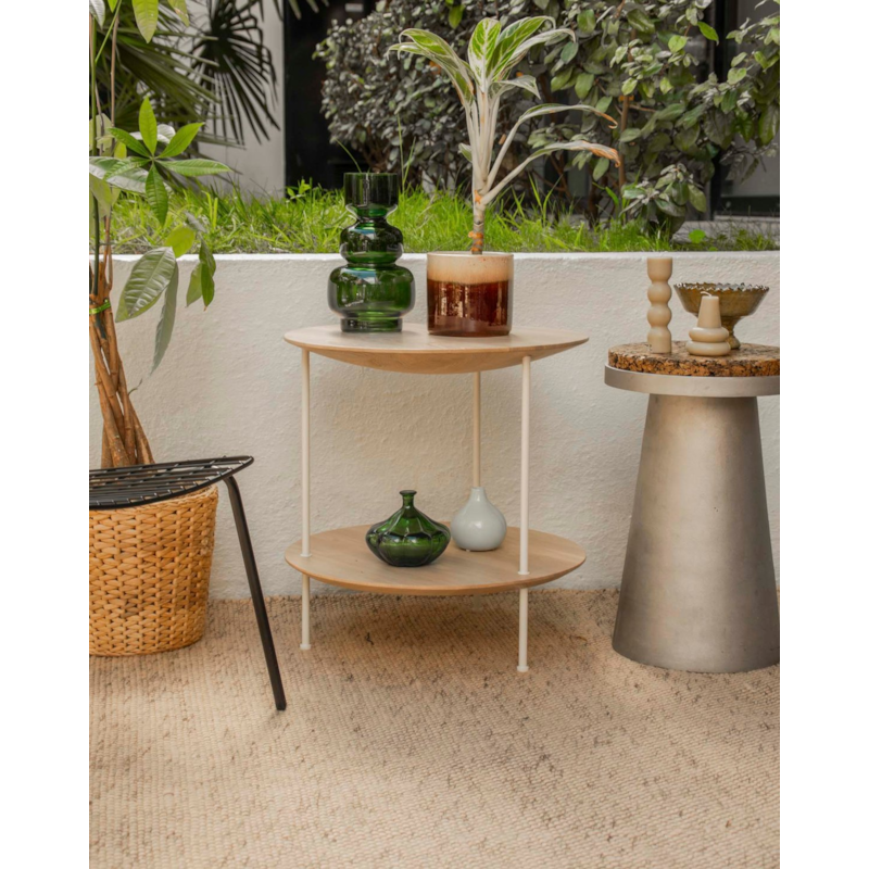Debongout - Table d'appoint en bois clair n°1328