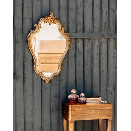 Georges, le miroir doré ancien n°1144