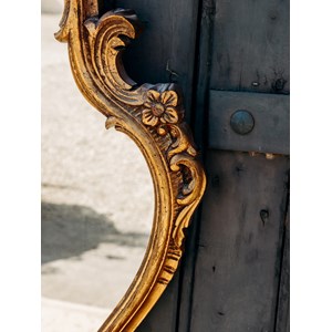 Georges, le miroir doré ancien n°1144