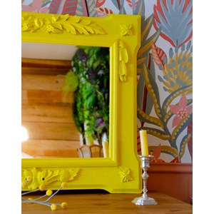 Georges, le miroir en bois jaune n°1148
