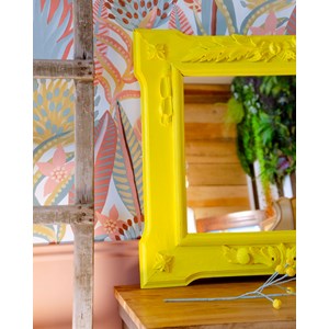 Georges, le miroir en bois jaune n°1148