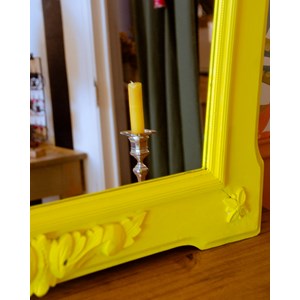 Georges, le miroir en bois jaune n°1148