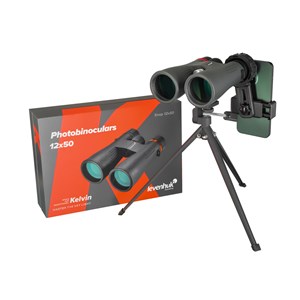 Levenhuk kelvin photojumelles snap 12x50