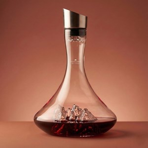 Carafe à décanter topographic : sassolungo