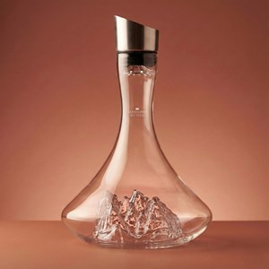 Carafe à décanter topographic : sassolungo