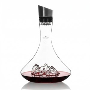 Carafe à décanter topographic : sassolungo